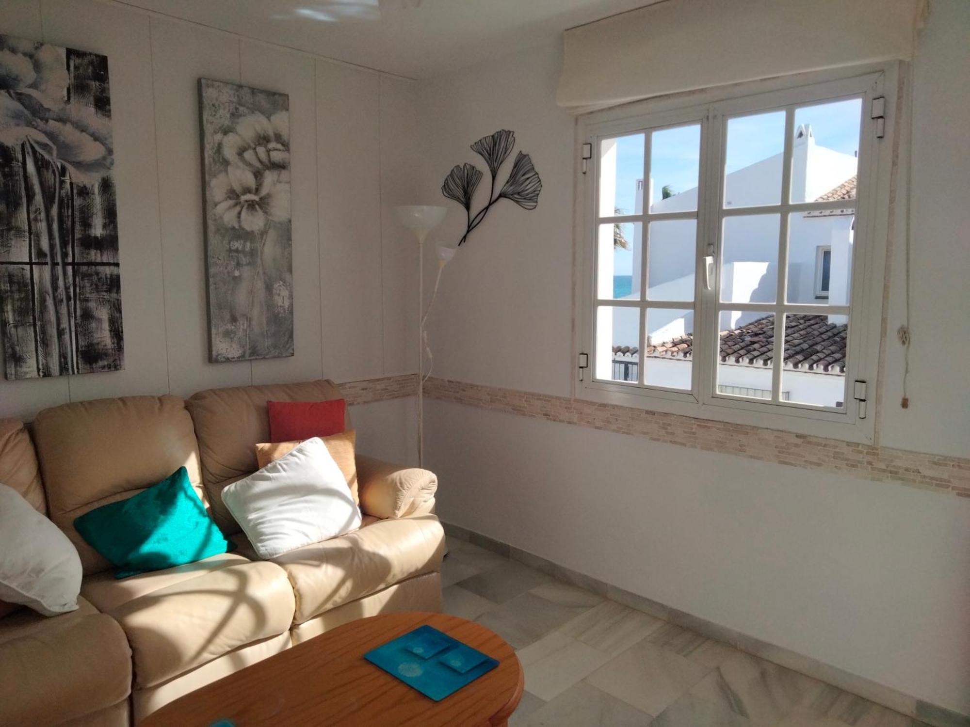 Apartamento Primera Linea De Playa Манилва Екстериор снимка